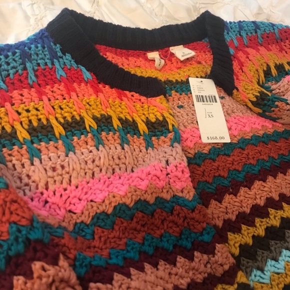 NWT beautiful and colorful Anthropology sweater. - Picture 2 of 6